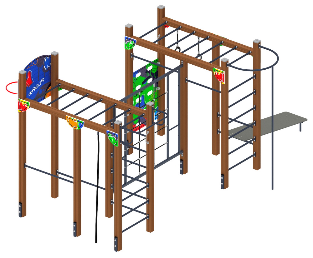 Детская площадка Спортивная серия СК 2.01.06-01