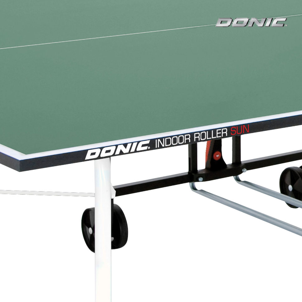 Теннисный стол DONIC INDOOR ROLLER SUN GREEN 16мм