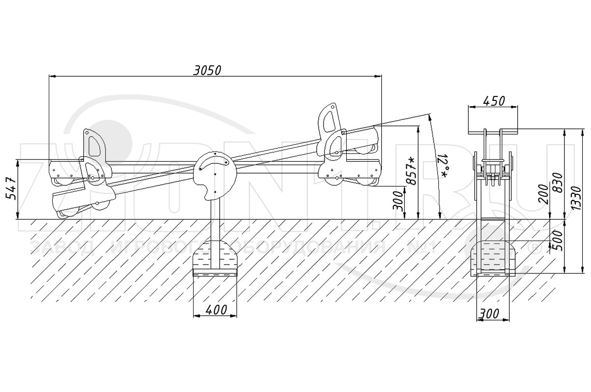 Качалка-балансир ZION Водитель (КЧ016)