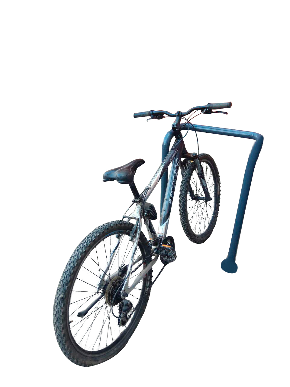 Велопарковка одиночная U-универсал