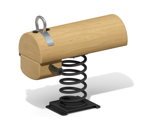 Качалка на пружине для детской площадки Бревнышко КБ-88