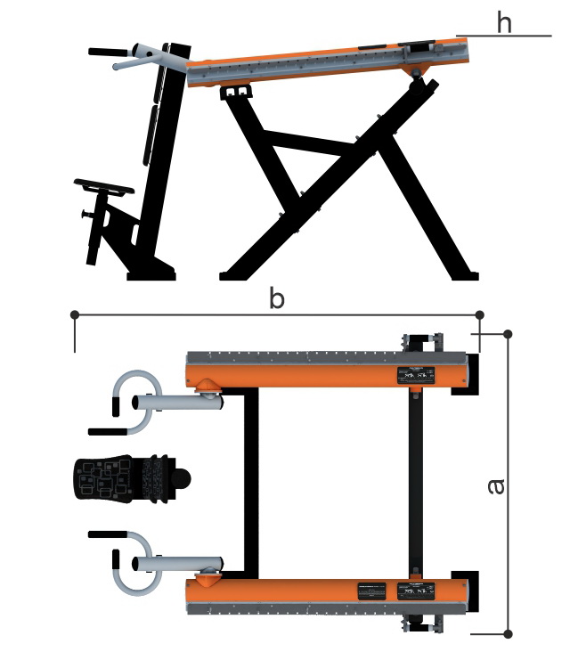 Уличный тренажер ЖИМ ОТ ПЛЕЧ Romana 211.04.00