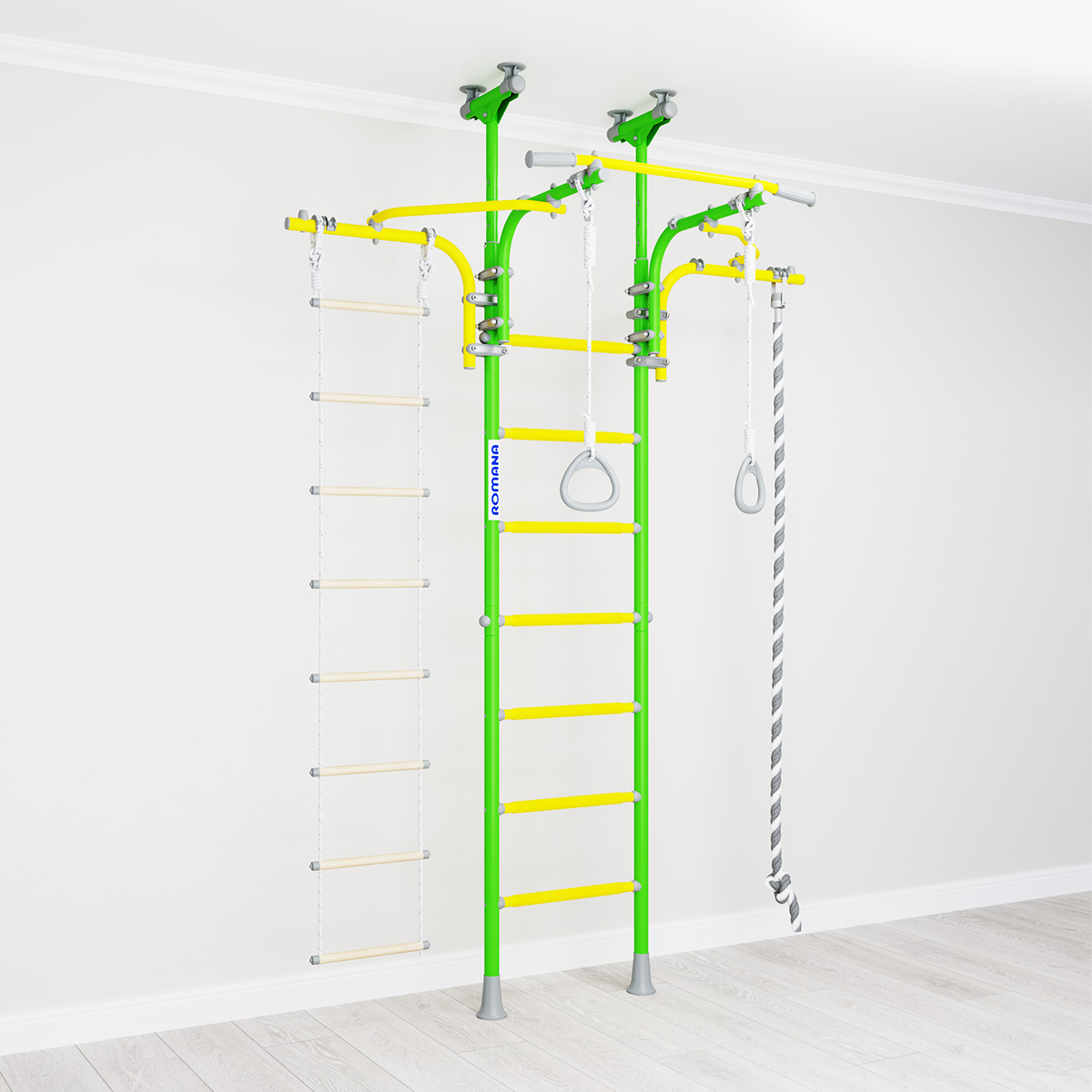 Шведская стенка R6 Romana (01.20.7.06.490.07.00-14) зелёное яблоко