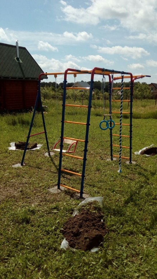 Уличный детский игровой комплекс для дачи (ДСК) "Пионер Юла ЦК"