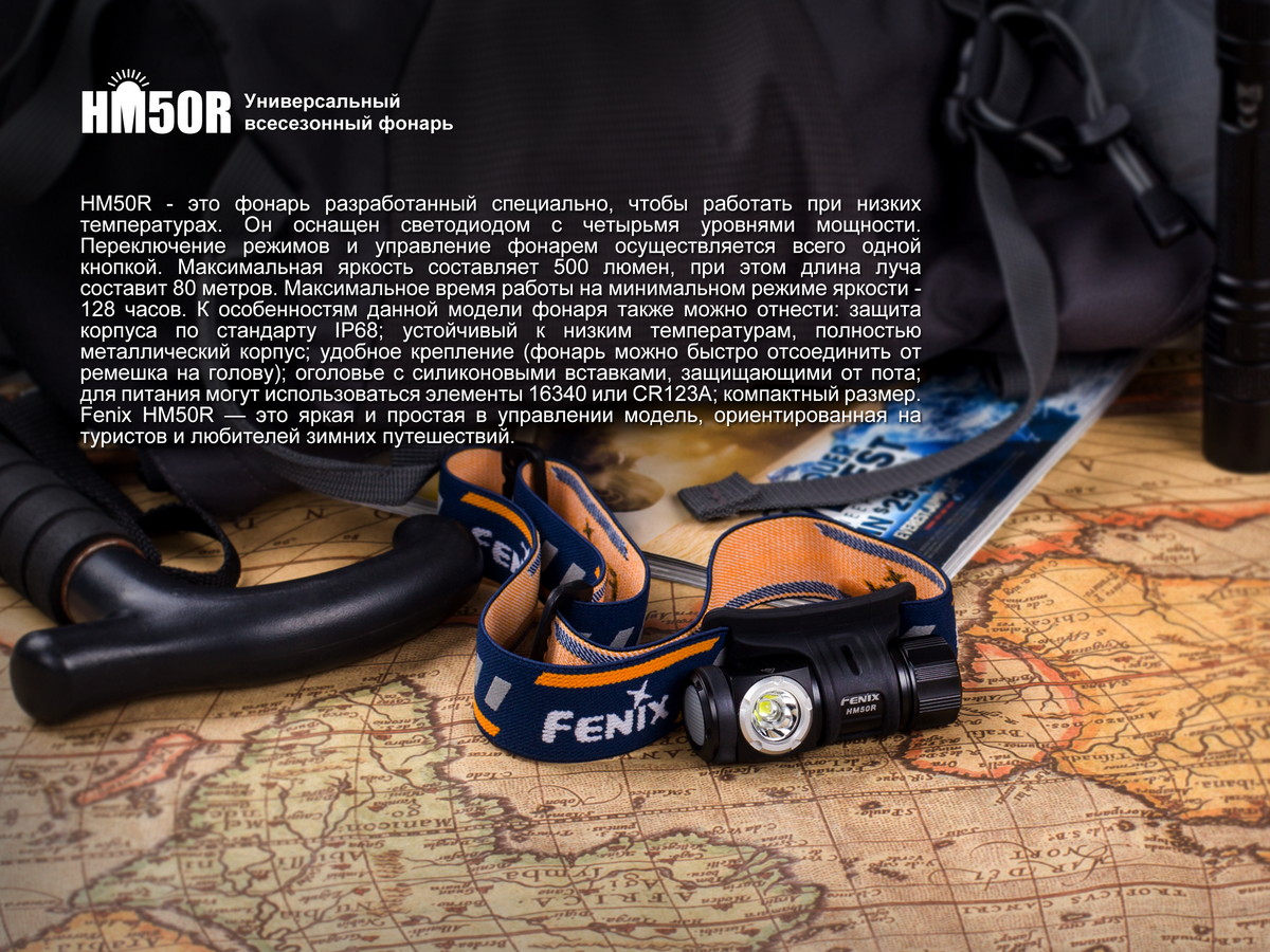 Налобный фонарь Fenix HM50R