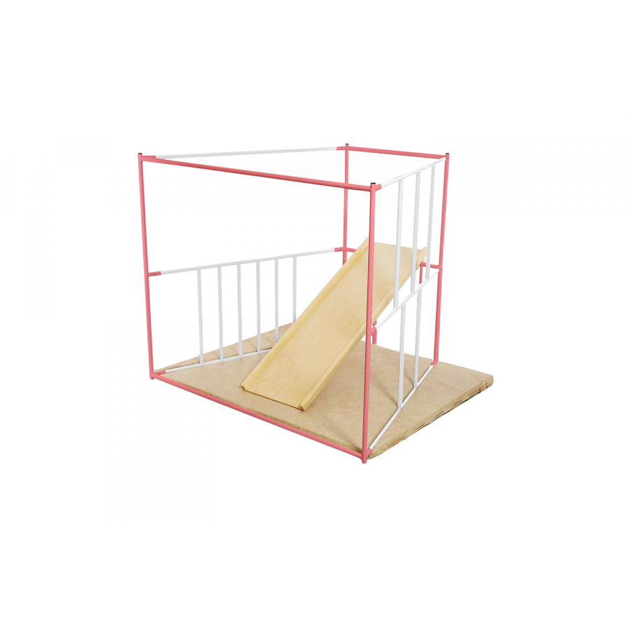 ДСК Ранний старт люкс полная комплектация цветной (Бело-розовый)