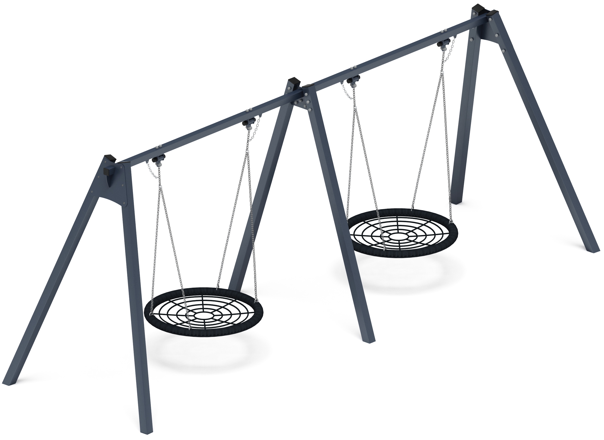 Качели-гнездо М2 двойные ИО 12.М.05.05.01 (графит)