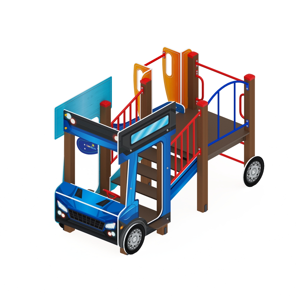 ГРУЗОВИЧОК детский игровой комплекс ДИК 1.03.2.02 (H=750)