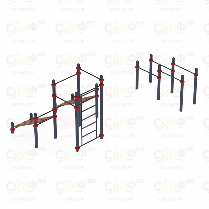 Уличный атлетический комплекс ВОРКАУТ 28 (108)