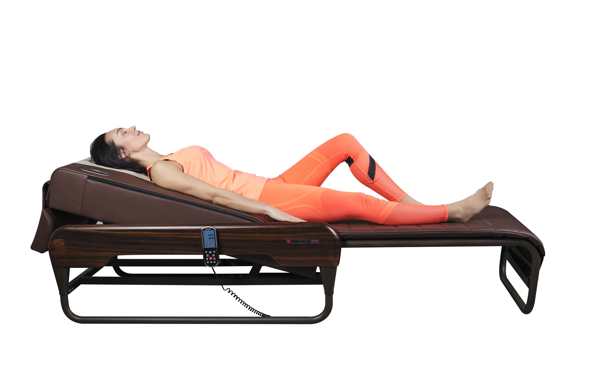Массажная кровать Yamaguchi Kenko (коричневая)