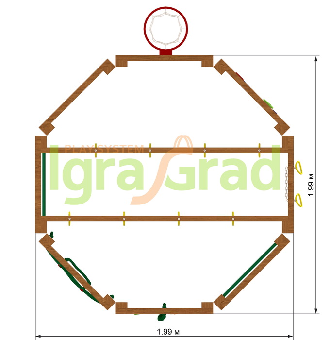 Детский спортивный комплекс WorkOut