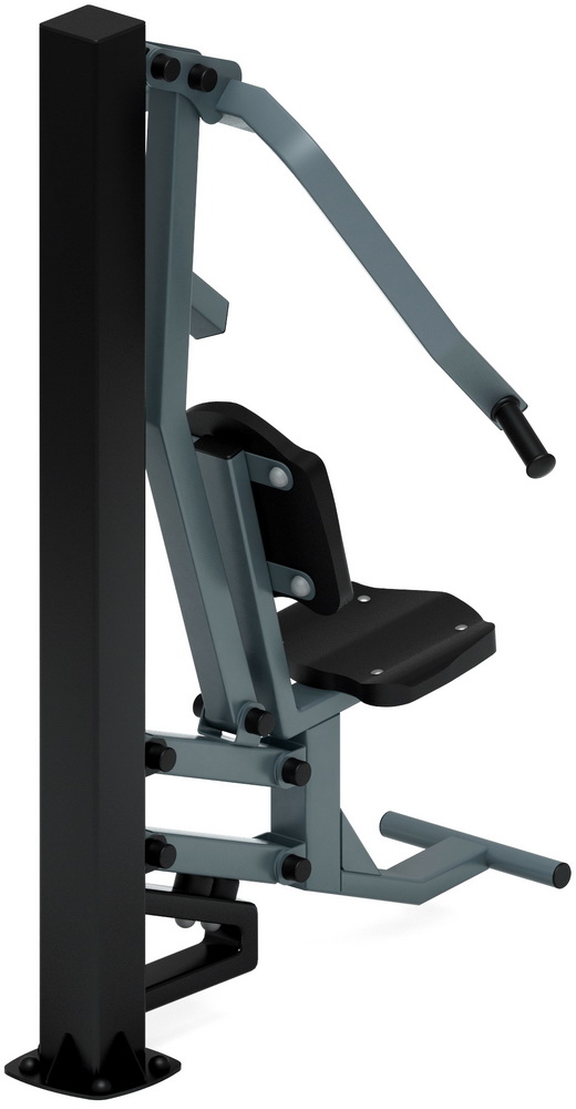 Тренажер уличный ЖИМ ОТ ГРУДИ (серый) СТ 006-13