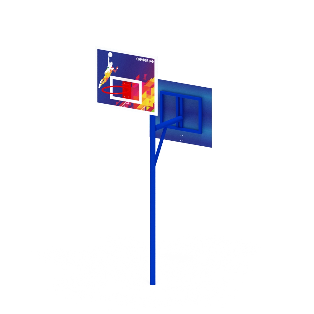 Баскетбольная стойка, комбинированная СО 2.70.03