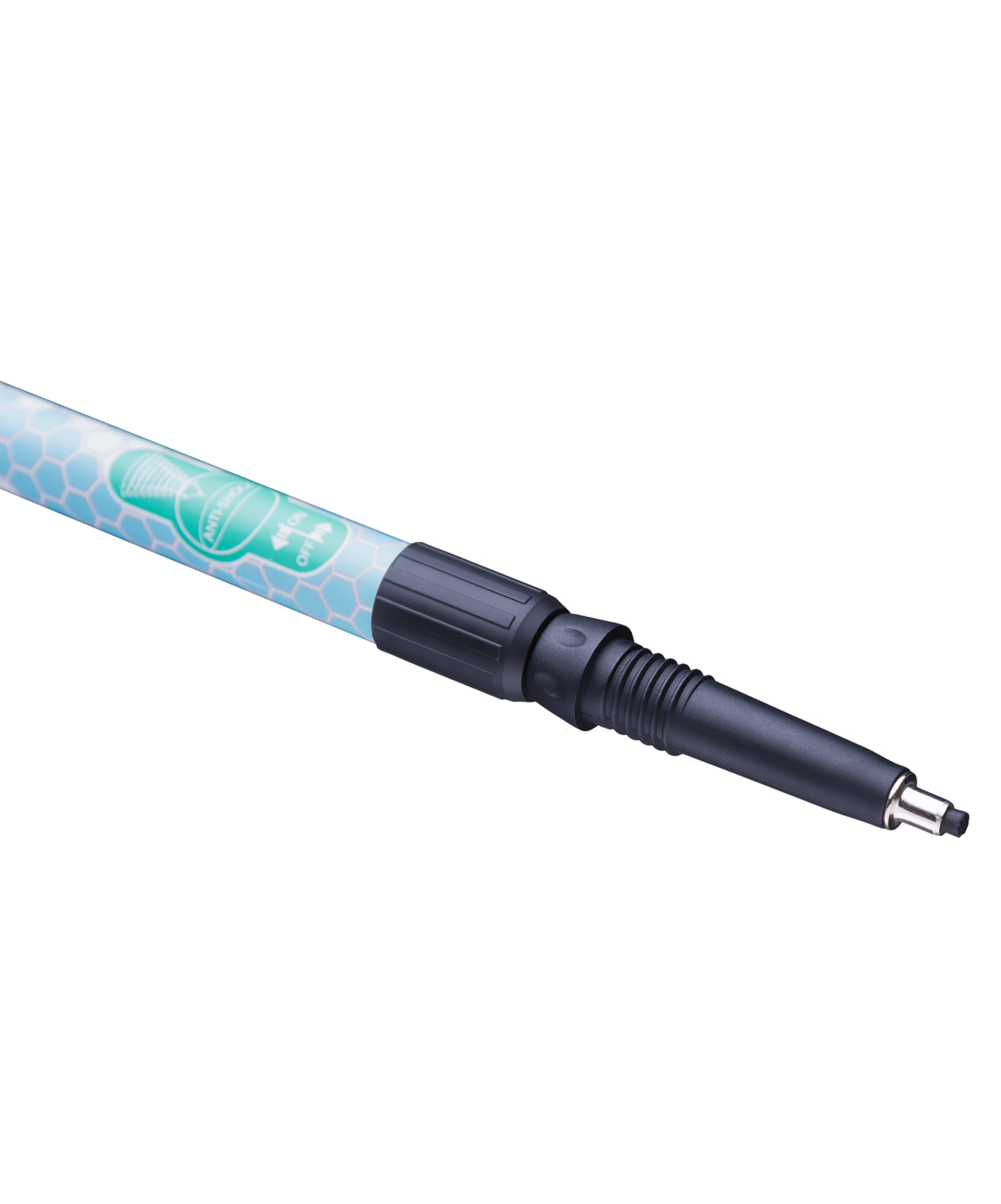 Палки для скандинавской ходьбы Forester, 67-135 см, 3-секционные, белый/мятный