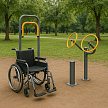 Уличные тренажеры для людей с ограничением двигательных возможностей